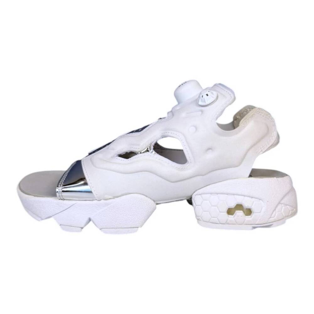 NEW REEBOK women's instapump fury sandal in white
